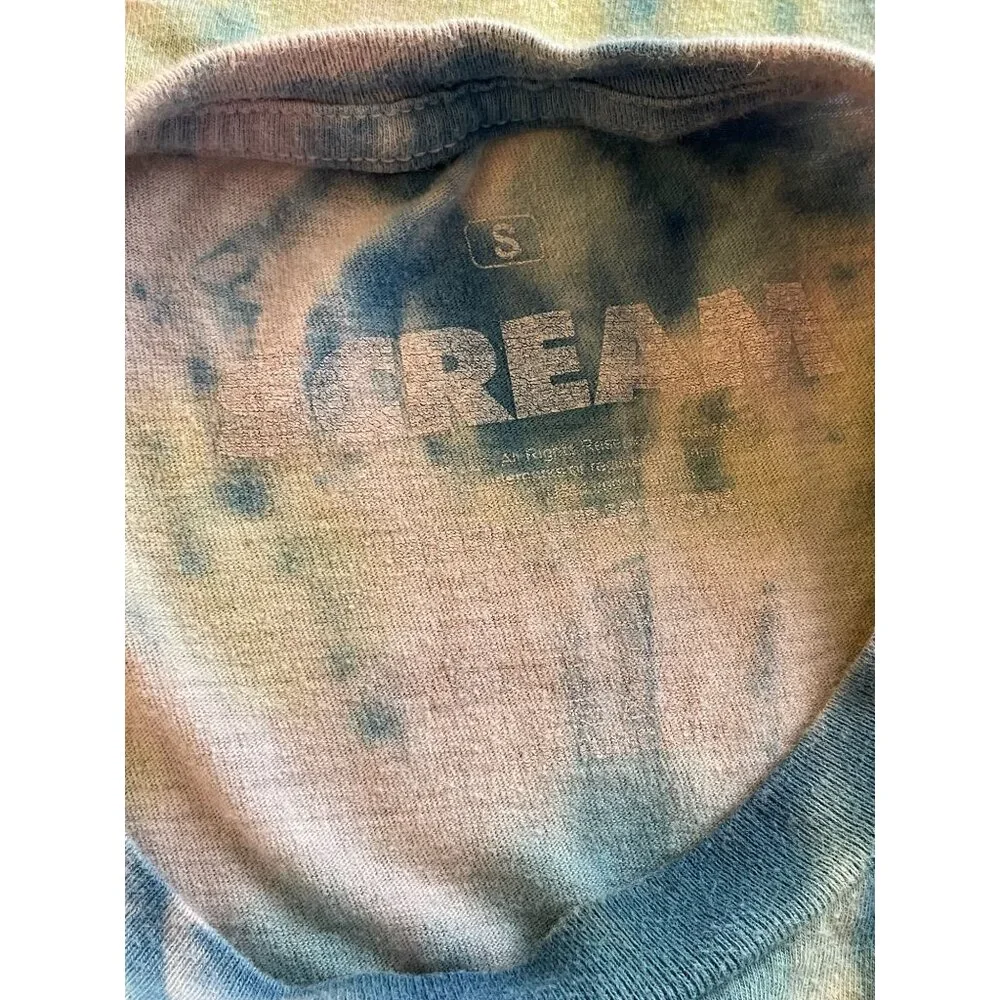 Scream Movie Poster Tie-Dye Graphic T-Shirt - Blue & Grey - Size Small Ghostface - Picture 6 of 6